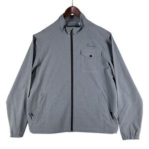 Oobe Chick-fil-A Full Zip Jacket Men's Large Grey Excellent Performance Workwear